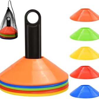 25/50/100/200 Pack Disc Cones, Agility Soccer Cone... - Image 2