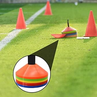 25/50/100/200 Pack Disc Cones, Agility Soccer Cone... - Image 8