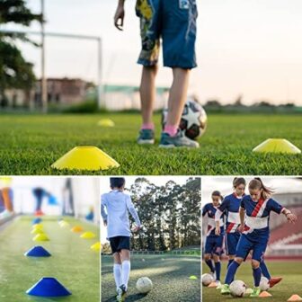 25/50/100/200 Pack Disc Cones, Agility Soccer Cone... - Image 7