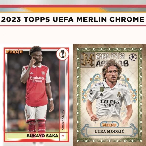 2022-2023 Topps Merlin Chrome UEFA Champions Socce... - Image 9