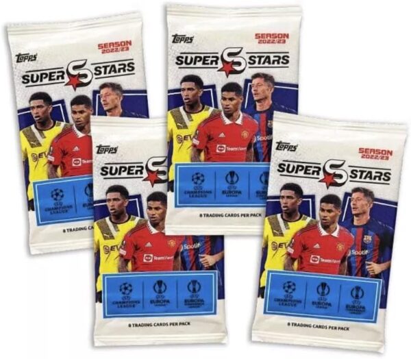 Topps UEFA Superstars 22/23 Hanger Pack (4 Packs) - Image 4