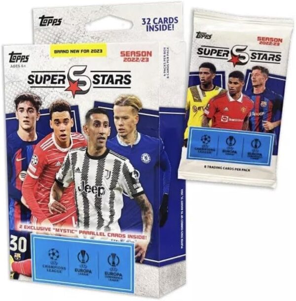 Topps UEFA Superstars 22/23 Hanger Pack (4 Packs) - Image 3