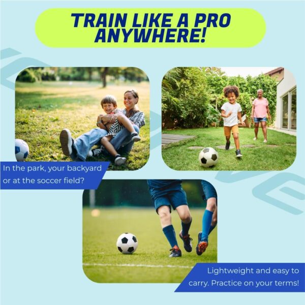 VETRA Soccer Training Equipment - Soccer Rebounder... - Image 8