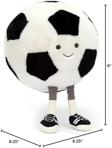 Jellycat Amuseables Soccer Ball Stuffed Toy, 12 in... - Image 10