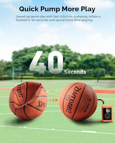 ETENWOLF P300 Plus Ball Pump, Electric Basketball ... - Image 8
