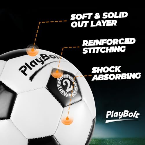 Soccer Ball Size 2 - (Pack of 1 or 4) Size 2 Socce... - Image 3