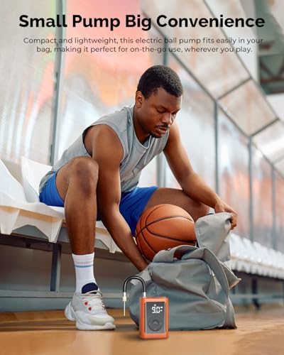 ETENWOLF P300 Plus Ball Pump, Electric Basketball ... - Image 4