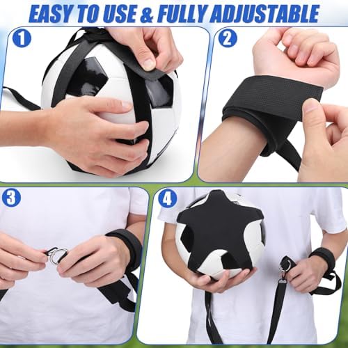 TOBWOLF Wrist Belt Solo Soccer Kick Trainer, Adjus... - Image 6
