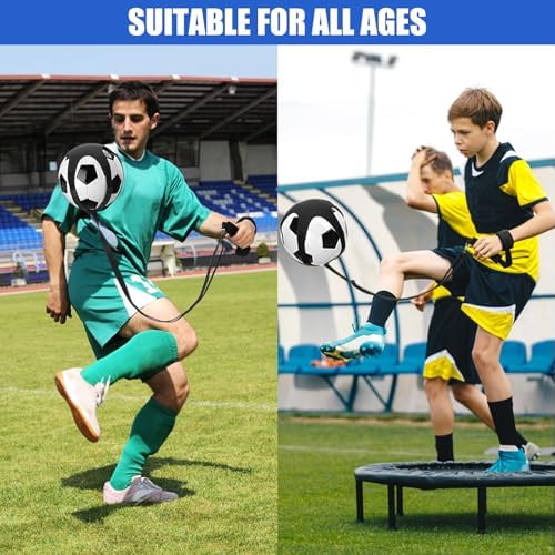 TOBWOLF Wrist Belt Solo Soccer Kick Trainer, Adjus... - Image 8