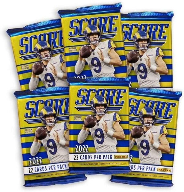 2022 Panini Score Football Trading Card Blaster Bo... - Image 4