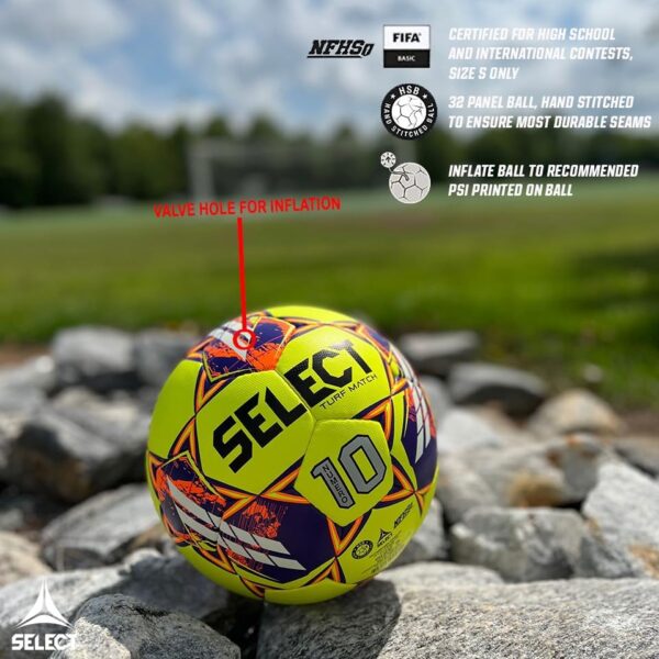 Select Numero 10 Turf Match Soccer Ball - Image 7
