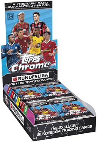 2021/22 Topps Chrome Bundesliga Soccer HOBBY box (... - Image 2