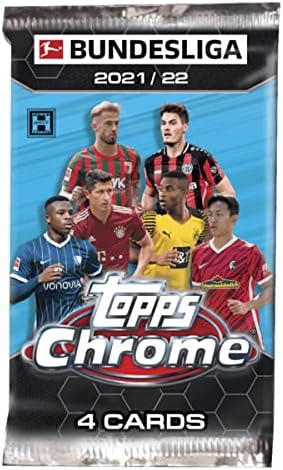 2021/22 Topps Chrome Bundesliga Soccer HOBBY box (... - Image 4