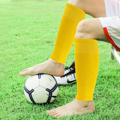 2 Set Anti-Slip Grip Soccer Socks with Shin Guard ... - Image 7