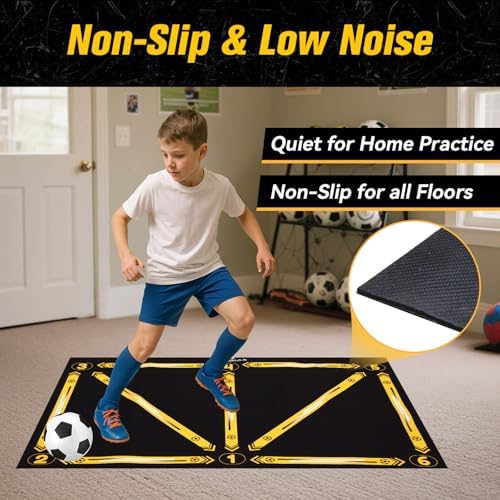 PodiuMax Soccer Training Mat, Football Training Ma... - Image 4
