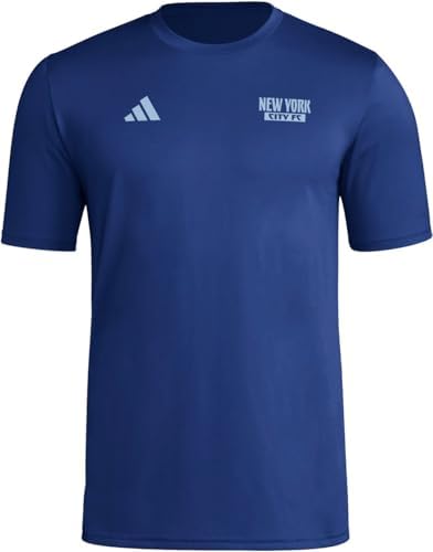 adidas Men's New York City FC Local Warp Pre-Game ... - Image 2