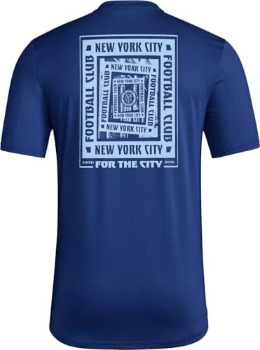 adidas Men's New York City FC Local Warp Pre-Game ... - Image 3