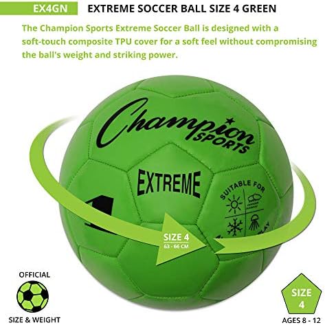 Champion Sports Extreme Series Soccer Ball – Sizes... - Image 4