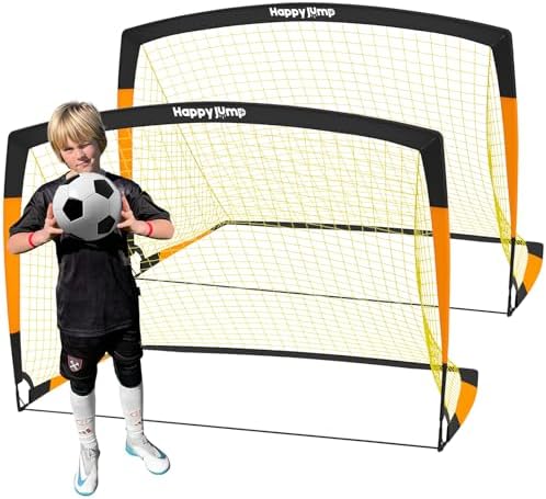 Happy Jump Soccer Goal 7'x5', 6.6‘x3.3', 5'x3.6', ... - Image 2