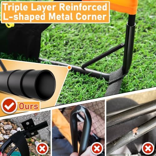 Happy Jump Soccer Goal 7'x5', 6.6‘x3.3', 5'x3.6', ... - Image 4