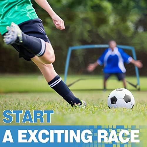 BOHEN 9x5 FT Kids Soccer Goals with Carry Bag, Por... - Image 8