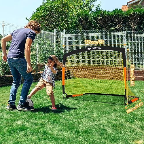 Happy Jump Soccer Goal 7'x5', 6.6‘x3.3', 5'x3.6', ... - Image 3