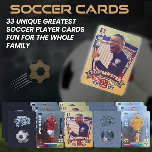 2026-27 Soccer Cards - 33 Unique Greatest Soccer P... - Image 3